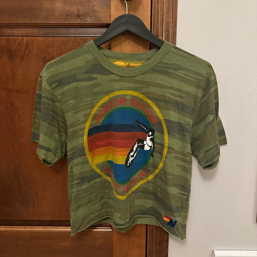 aviator nation boyfriend t shirt